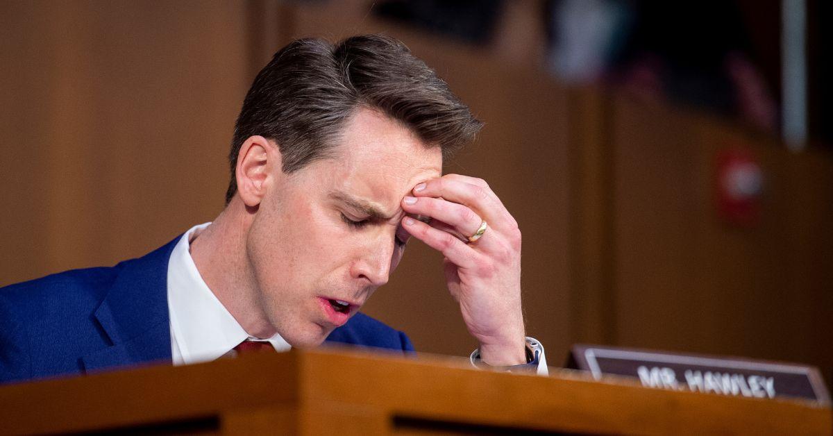 Josh Hawley Trolled On Social Media For Running Out Of Us Capitol 