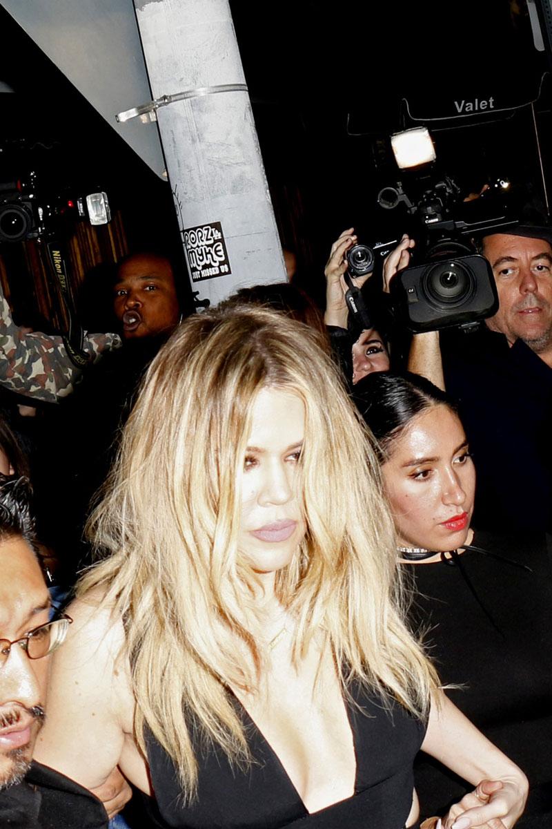 Khloe Kardashian Drunk Grammy Awards Party