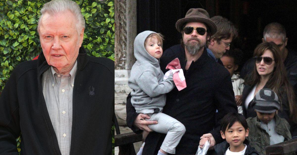 brad pitt using jon voight battle angelina jolie win back kids