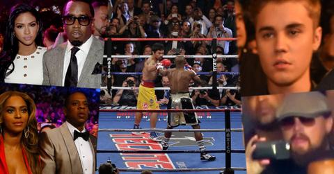Celebs Head TO Mayweather Pacquiao Fight