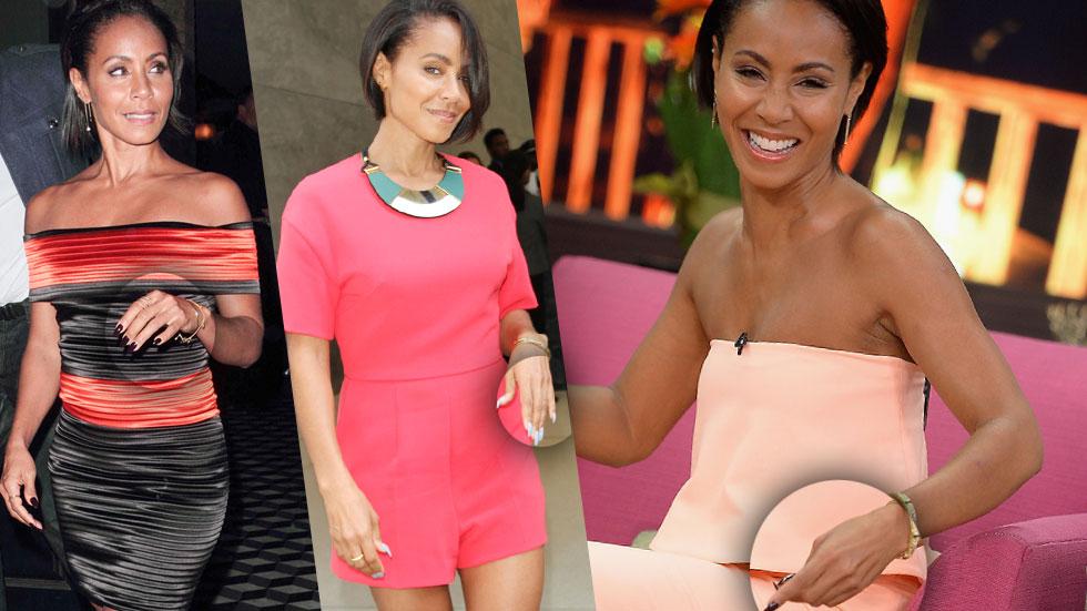 Where S The Bling Jada Pinkett Smith Steps Out Eight Times Without Her Wedding Ring After Weeks Away From Will Smith