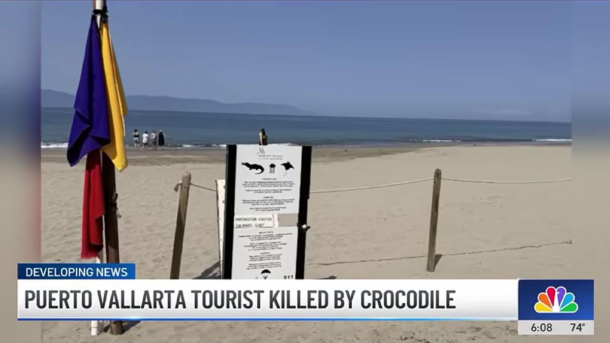 A screengrab of an NBC report