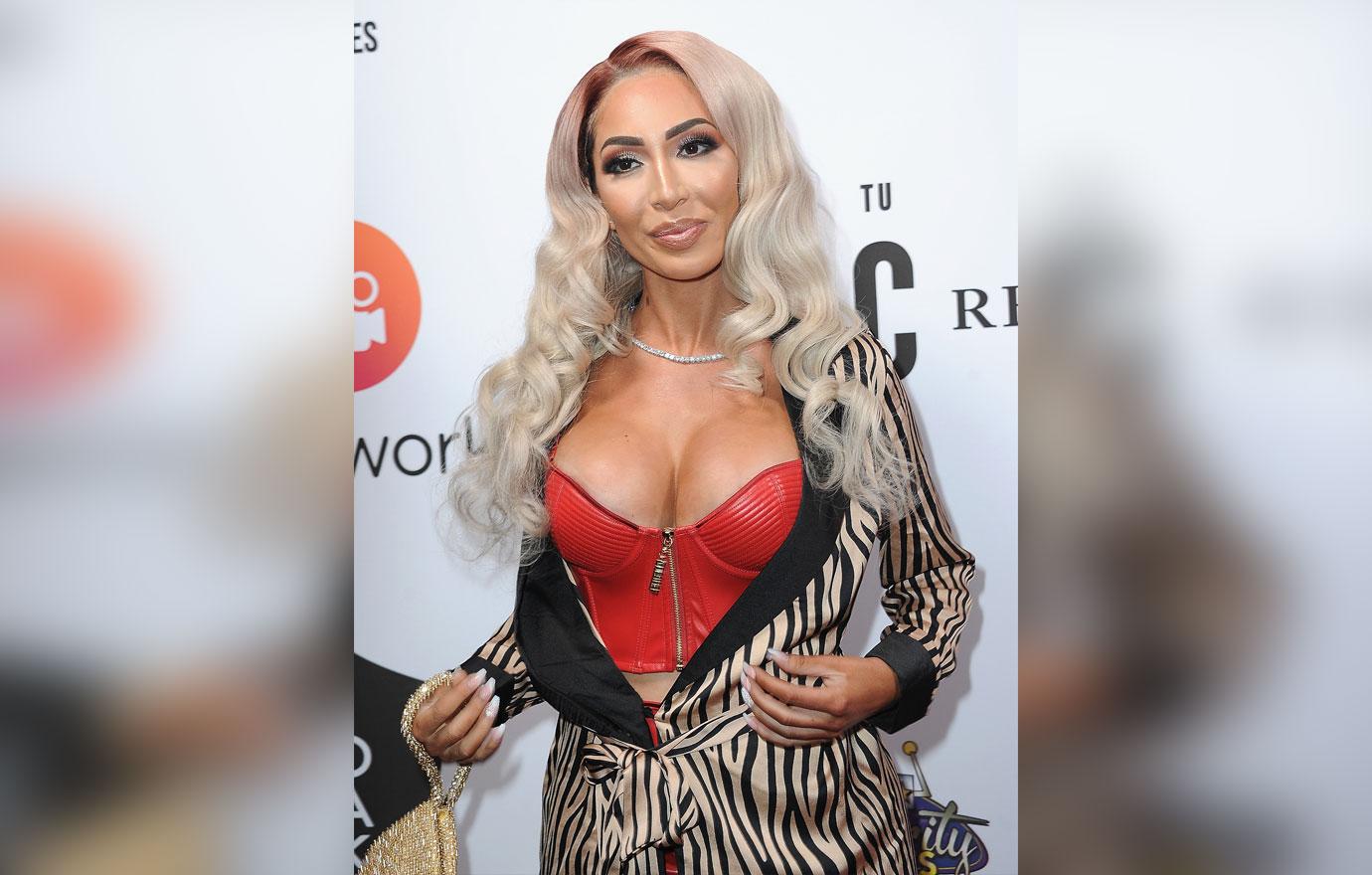 Farrah Abraham Arrives For Birthday Party