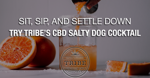 Sit, Sip, And Settle Down – Try Tribe’s CBD Salty Dog