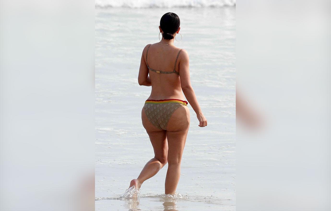 Kim Kardashian Bikini Butt Cellulite Backlash Crying