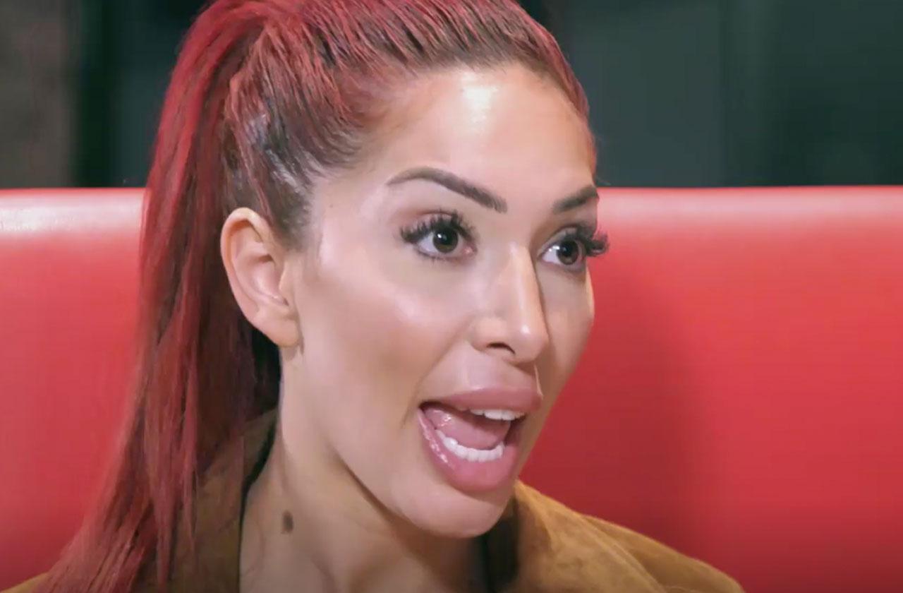 Farrah Abraham Arrested Teen Mom Struck Pushed Security Officer While