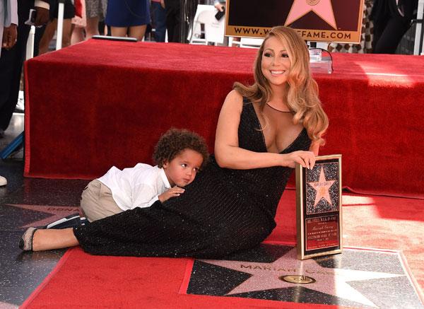 //mariah carey walk fame star