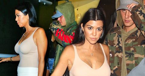 Kourtney Kardashian On A Date With Justin Bieber
