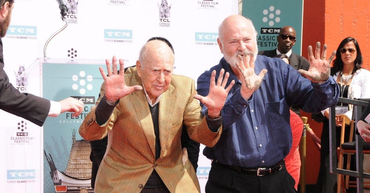 Photo of Carl Reiner, Rob Reiner
