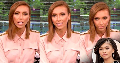 giuliana rancic body language zendaya