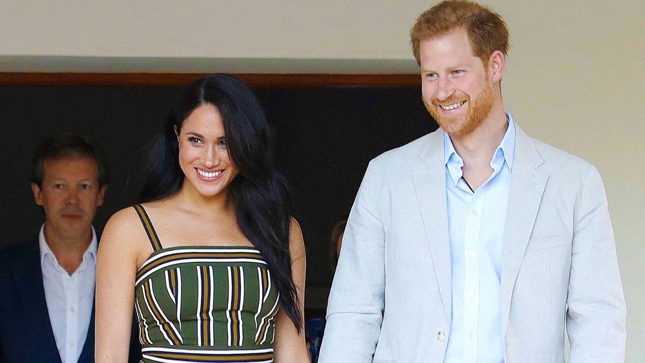 Photo of Prince Harry and Meghan Markle