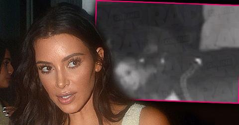 //kim kardashian video security footage paris robbery pp