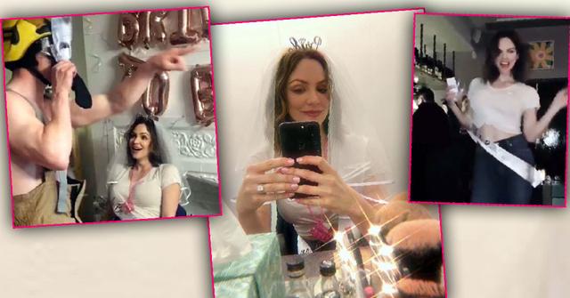 Katharine McPhee Bachelorette Party Before David Foster Wedding