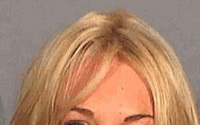 //lindsay lohan mug shot x