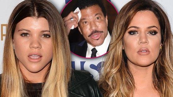 //khloe kardashian sofia richie lionel richie