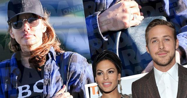 //ryan gosling eva mendes married rumors ring