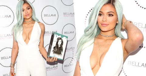 Kylie Jenner Hair Mint Green