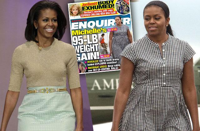 michelle obama weight gain