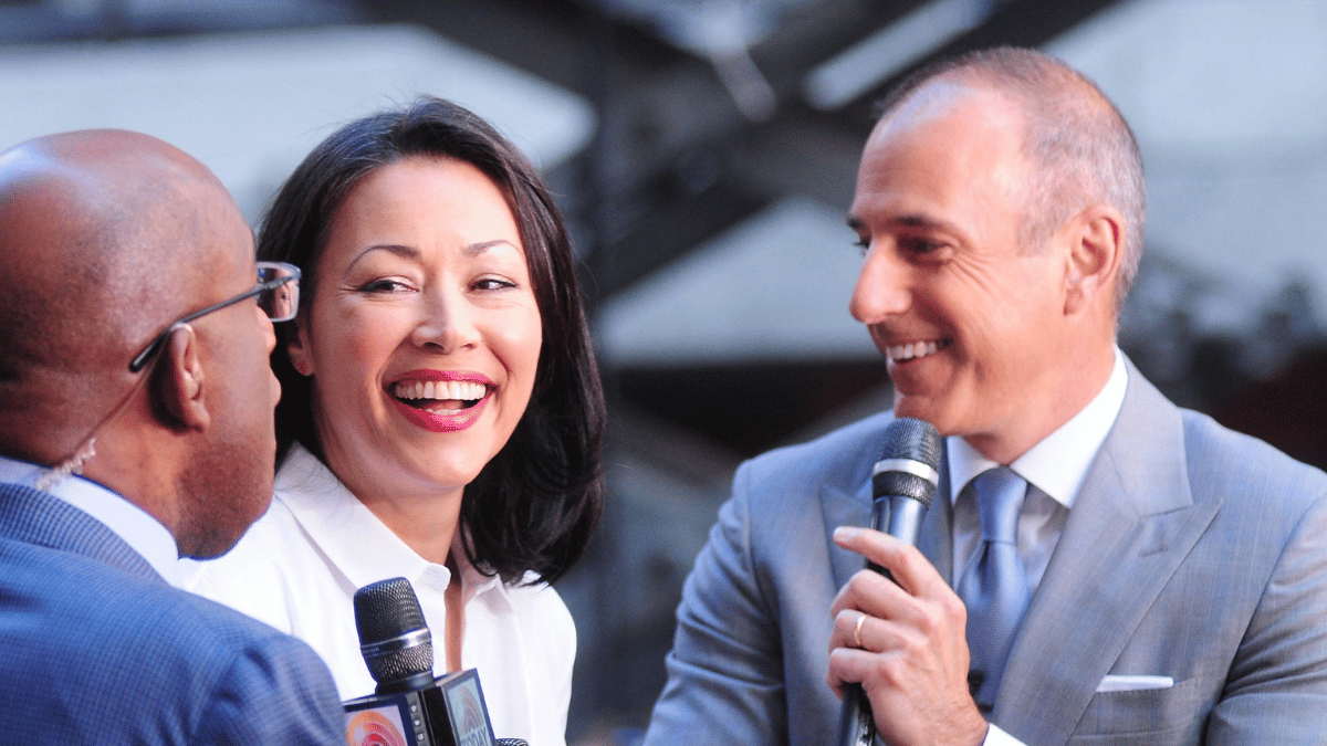 Photo of Ann Curry and Matt Lauer
