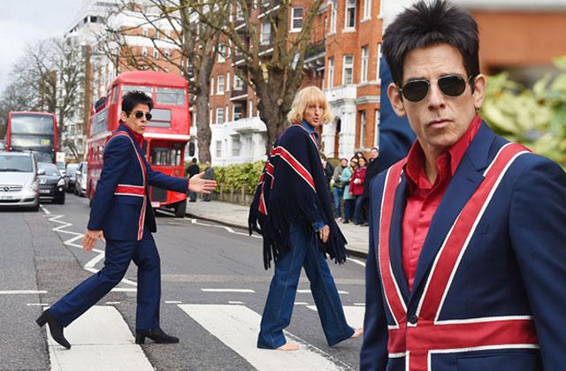 //zoolander  ben stiller owen wilson beatles abbey road pp