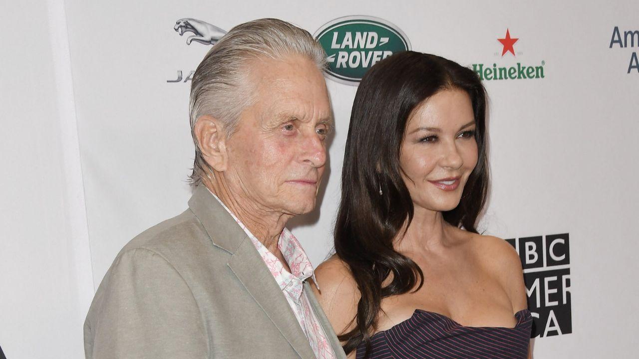 A photo of Michael Douglas and Catherine Zeta-Jones