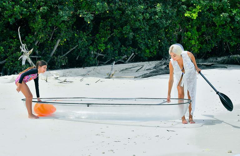 Farrah Abraham Flaunts Body Butt In White Coverup And Bikini In The Maldives 0699