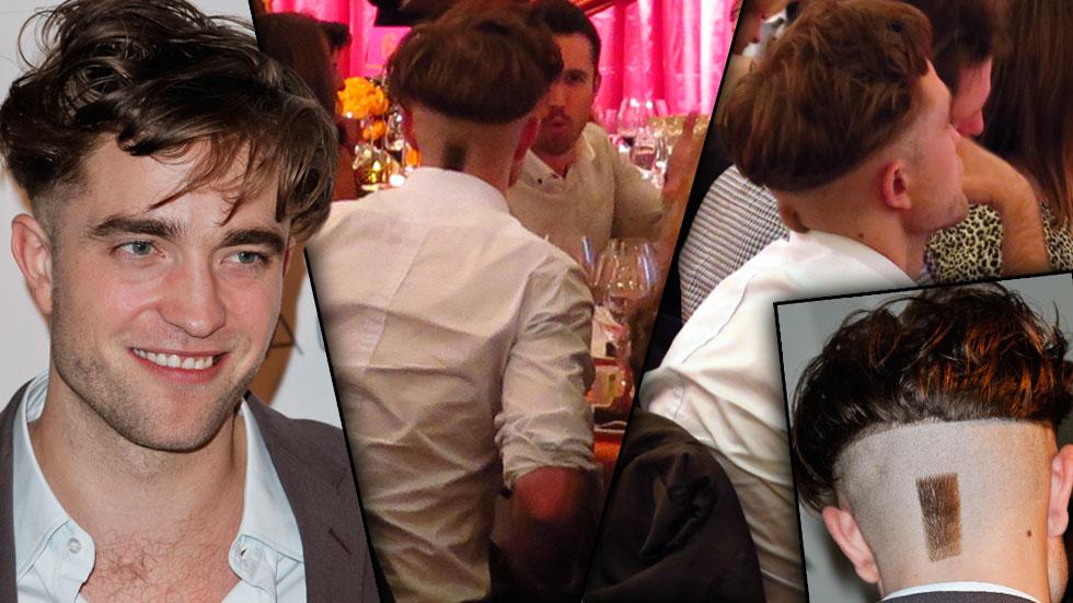 //robert pattinson new haircut