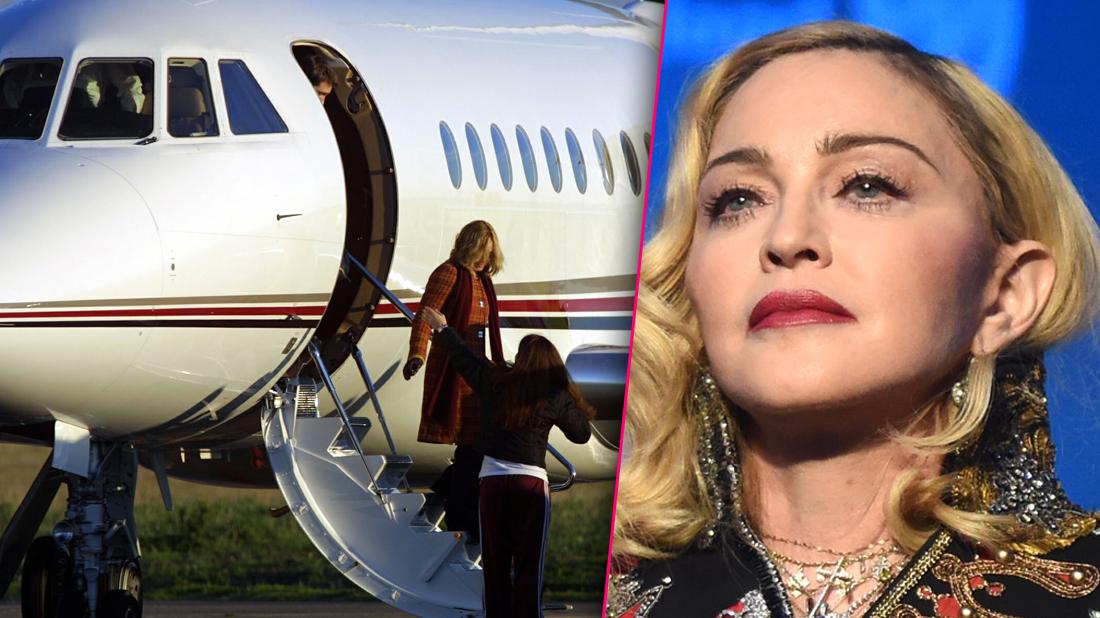 Madonna's New Private Jet Doesn't Please Material Girl