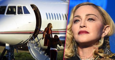 Madonna Private Jet