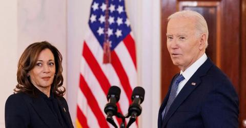 Kamala Harris and Joe Biden