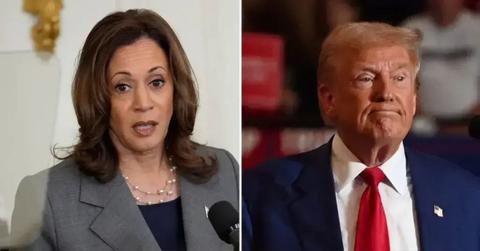 kamala harris and donald trump