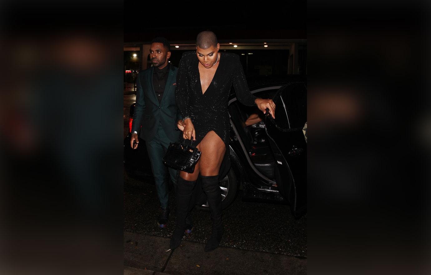 EJ Johnson Mini Dress Wardrobe Malfunction