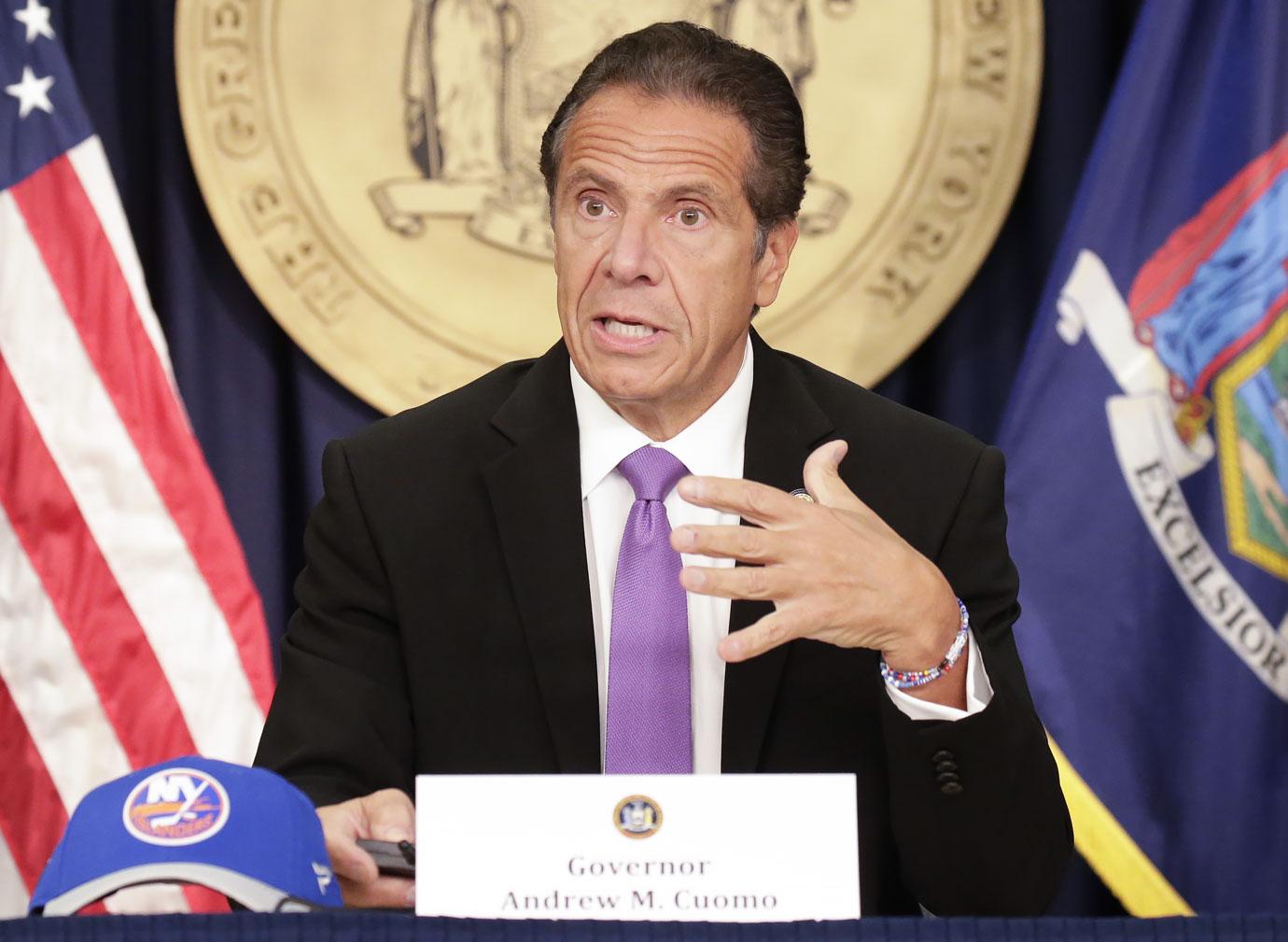 governor andrew cuomo criminal complaint accuser cupped breast r