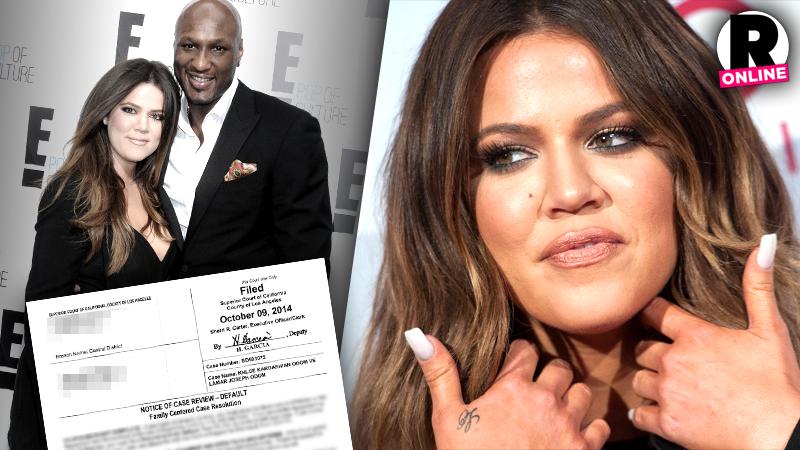 Calling It Off Khloe Kardashian S Divorce From Lamar Odom Is Headed For Dismissal Court