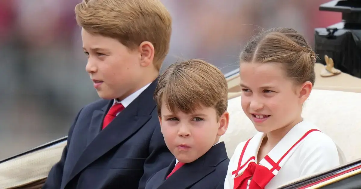 Photo of Princess Charlotte, Prince George and Louis