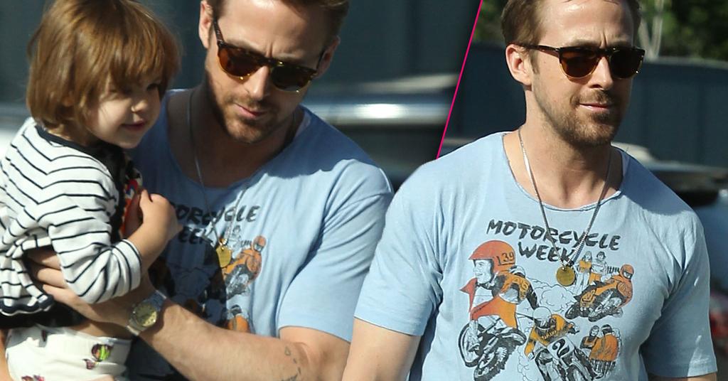 {PICS] Ryan Gosling Spotted Out With Daughter Esmerelda