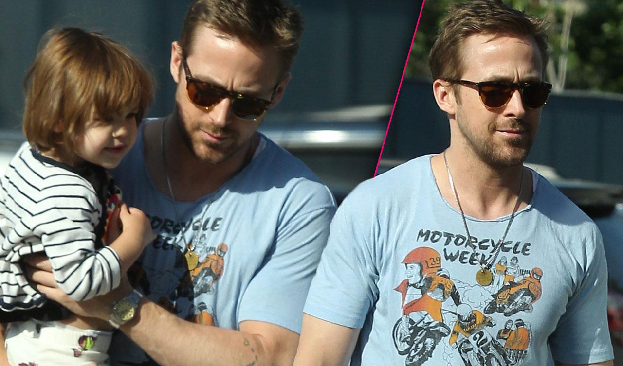 {PICS] Ryan Gosling Spotted Out With Daughter Esmerelda