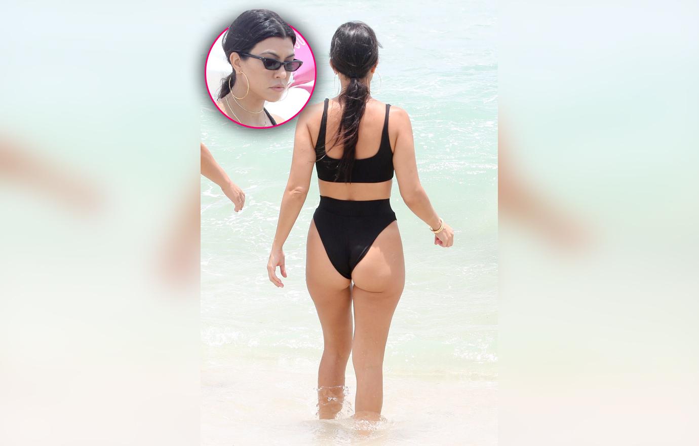 kourtney kardashian butt lift saggy surgery