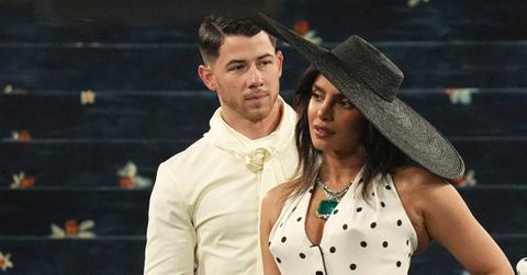 Photo of Nick Jonas and Priyanka Chopra.