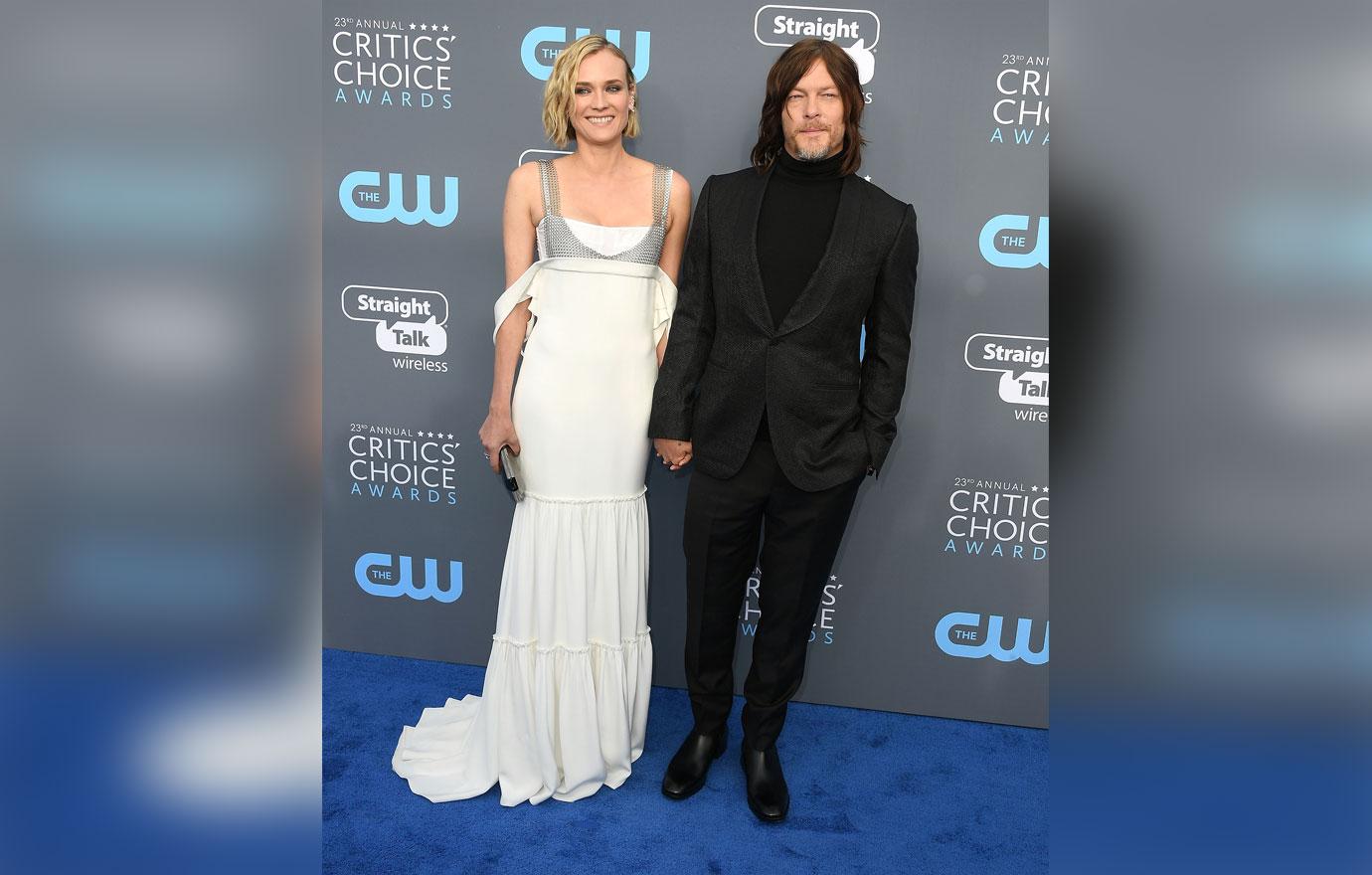 Diane Kruger Norman Reedus Couple Debut