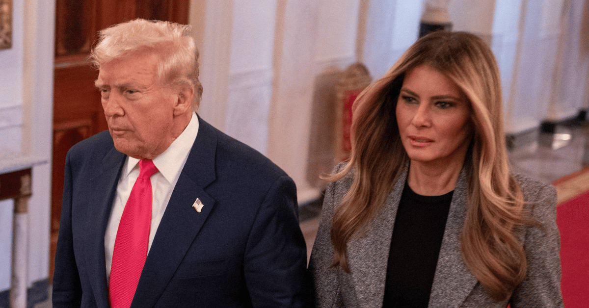 Melania Trump Snubs Prez in Film's Trailer as Divorce Rumors Ramp Up
