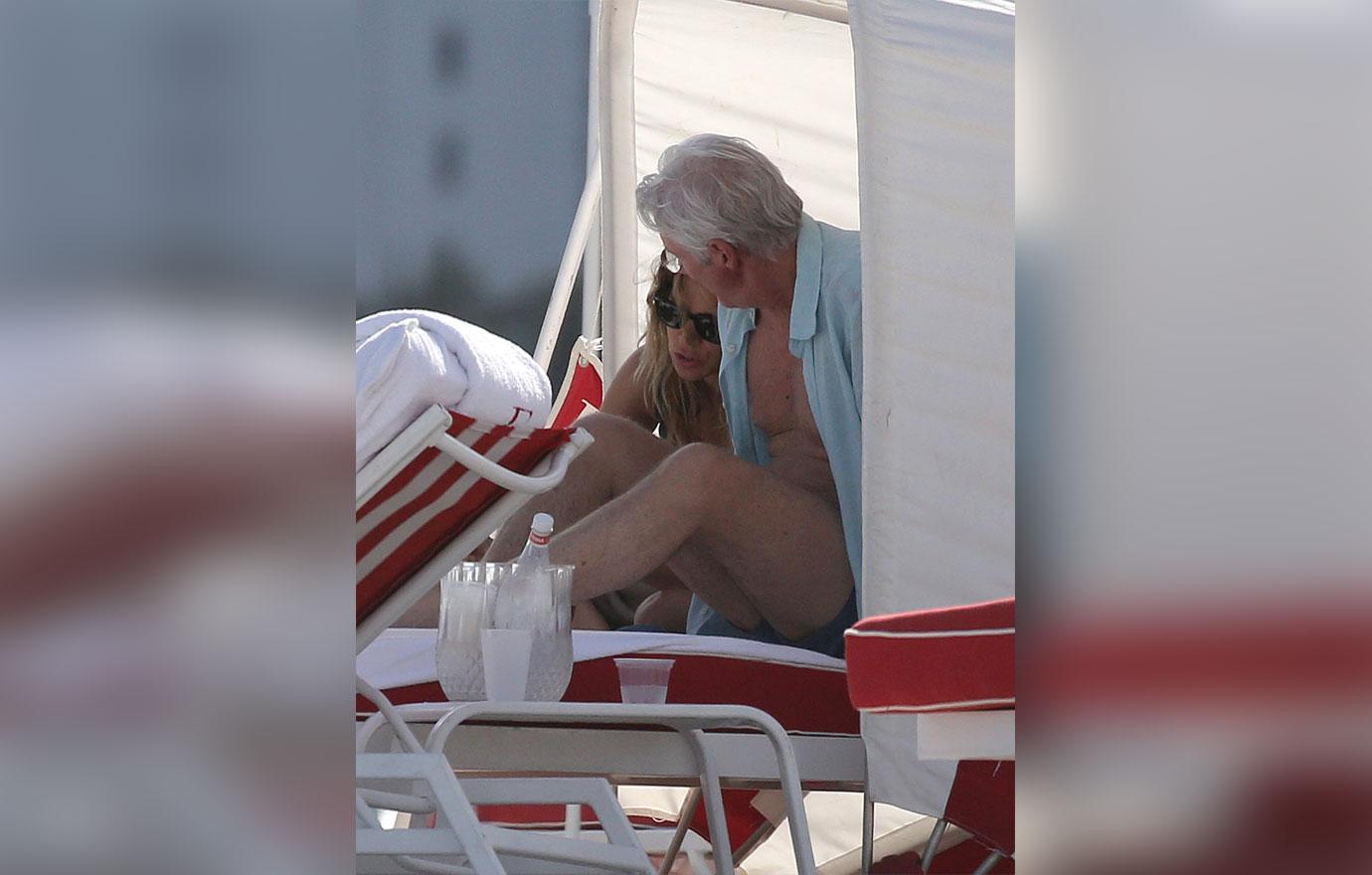 Richard Gere Pregnant Wife Alejandra Silva Miami Beach