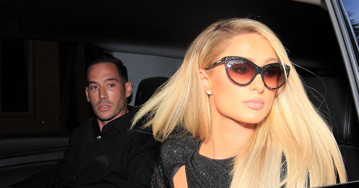 paris hilton husband abandoned daughter welcoming son