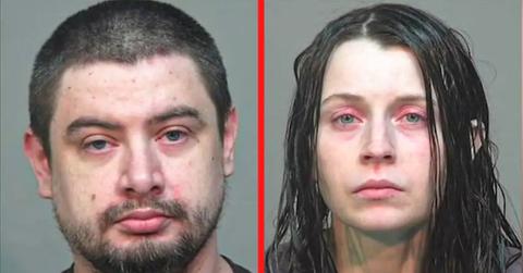 Mugshot of Gary Siders Jr and Elizabeth Siders