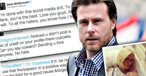 //dean mcdermott leaves twitter