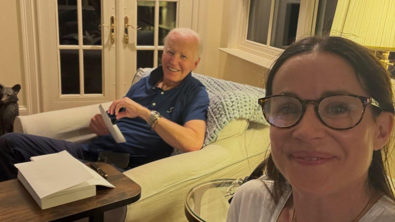 Photo of Joe and Ashley Biden