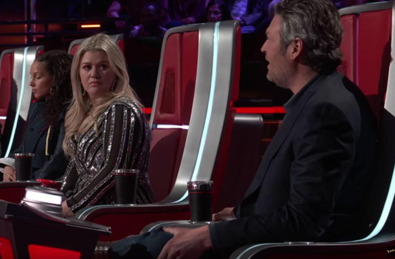 The Voice Blake Shelton Kelly Clarkson Feud