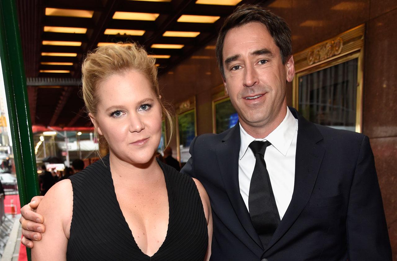 amy schumer pregnant chris fischer first child