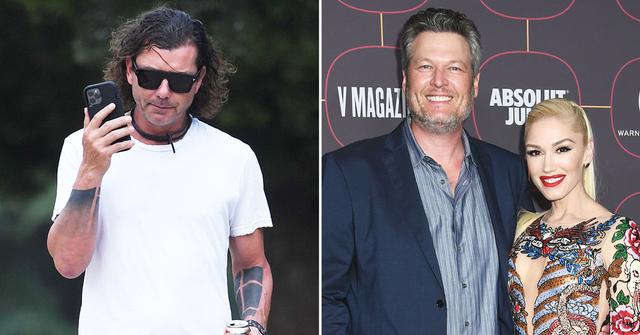 gavin rossdale sad photos gwen stefani married blake shelton clashing co parenting r