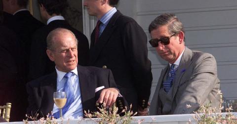 Photo of Prince Philip and King Charles